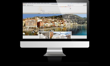 Site web sur mesure avec back office de gestion pour Welcome Hotel à Villefrance sur Mer